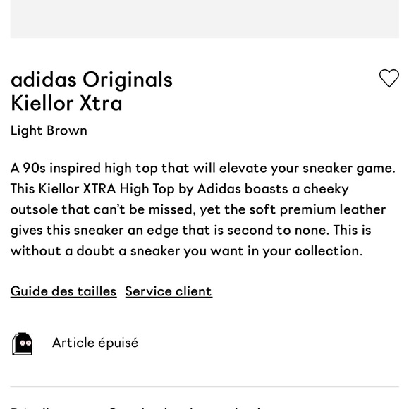 New Adidas Originals Hi tops light brown platforms womens 6 Kiellor XTRA EF9103 - Picture 9 of 9